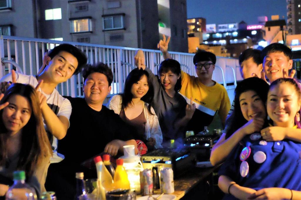 Osaka Namba Hostel Miyabi Екстер'єр фото
